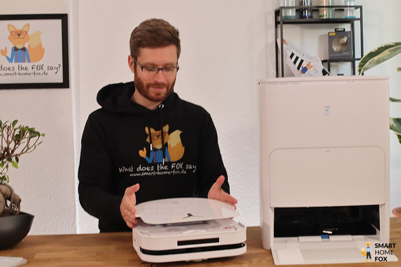 ECOVACS DEEBOT X5 OMNI Saugroboter Deckel